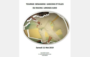 Tournoi du Racing Limoges Judo