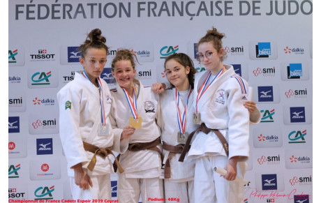MELINE SABA EN BRONZE AU CHAMPIONNAT DE FRANCE CADETS ESPOIRS